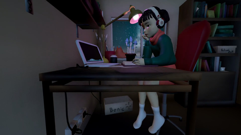 Lo-Fi template preview