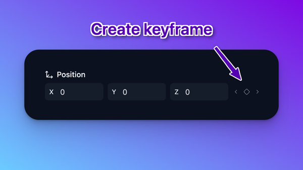Creating keyframes for smooth animations Creating keyframes for smooth animations