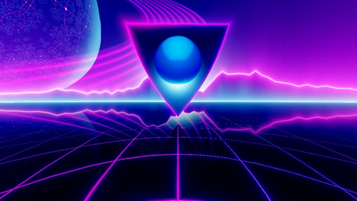 Synthwave template Synthwave template
